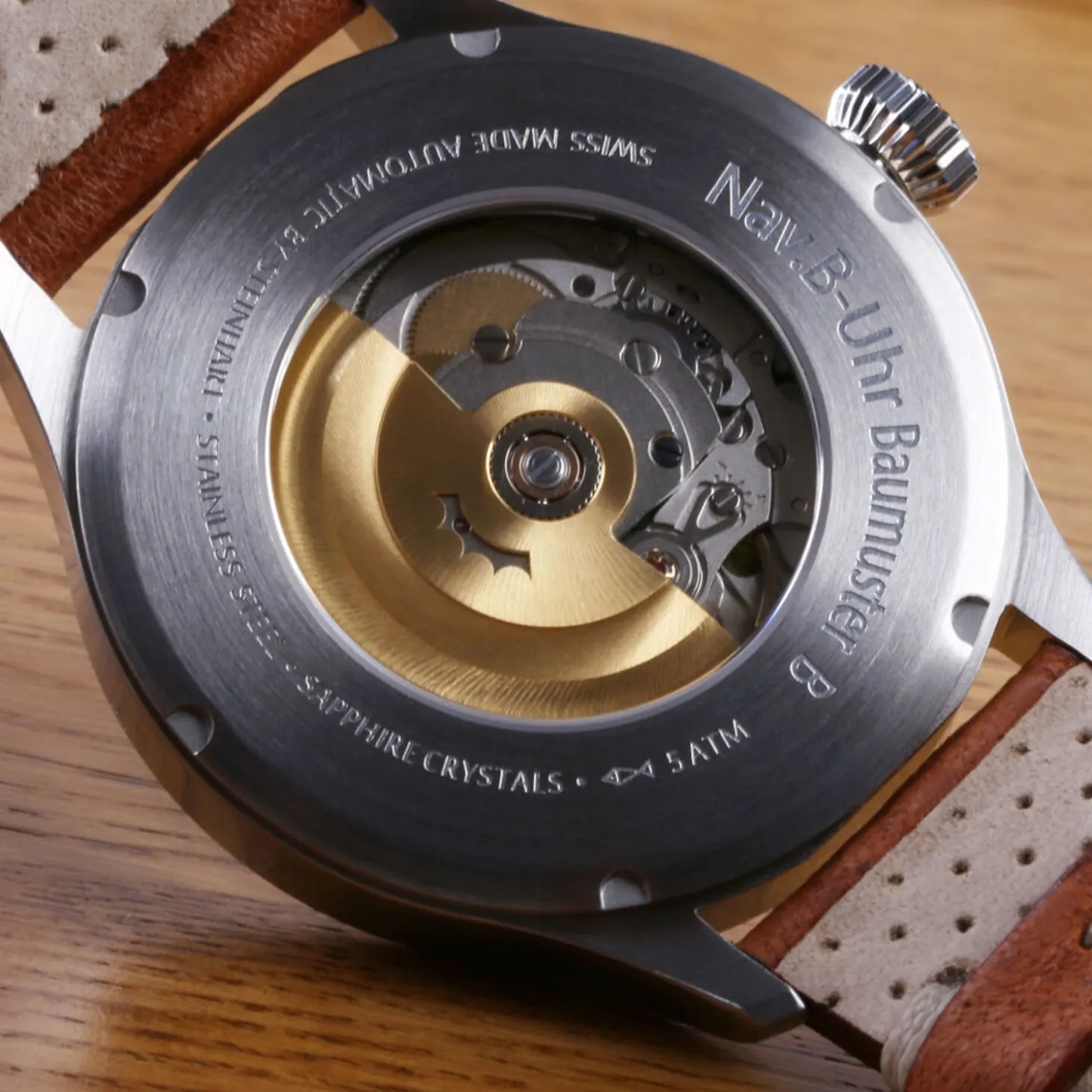 Steinhart Watches Nav B-Uhr 42 Vintage Beige B-Muster