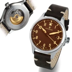 Steinhart Watches Nav B-Uhr 42 Vintage Brown A-Muster