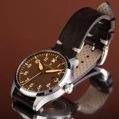 Steinhart Watches Nav B-Uhr 42 Vintage Brown A-Muster