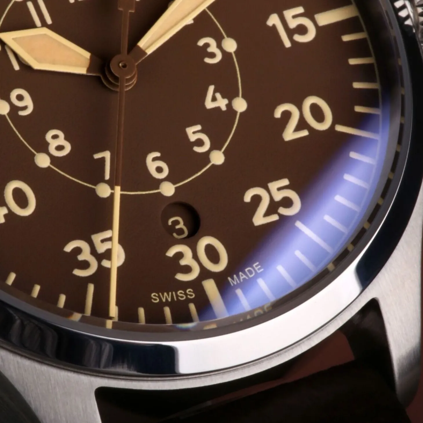 Steinhart Watches Nav B-Uhr 42 Vintage Brown B-Muster