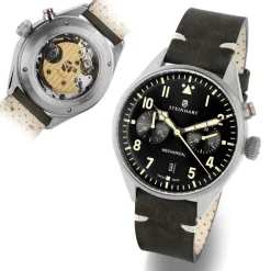 Steinhart Watches Nav.B - Monopusher 42 Black