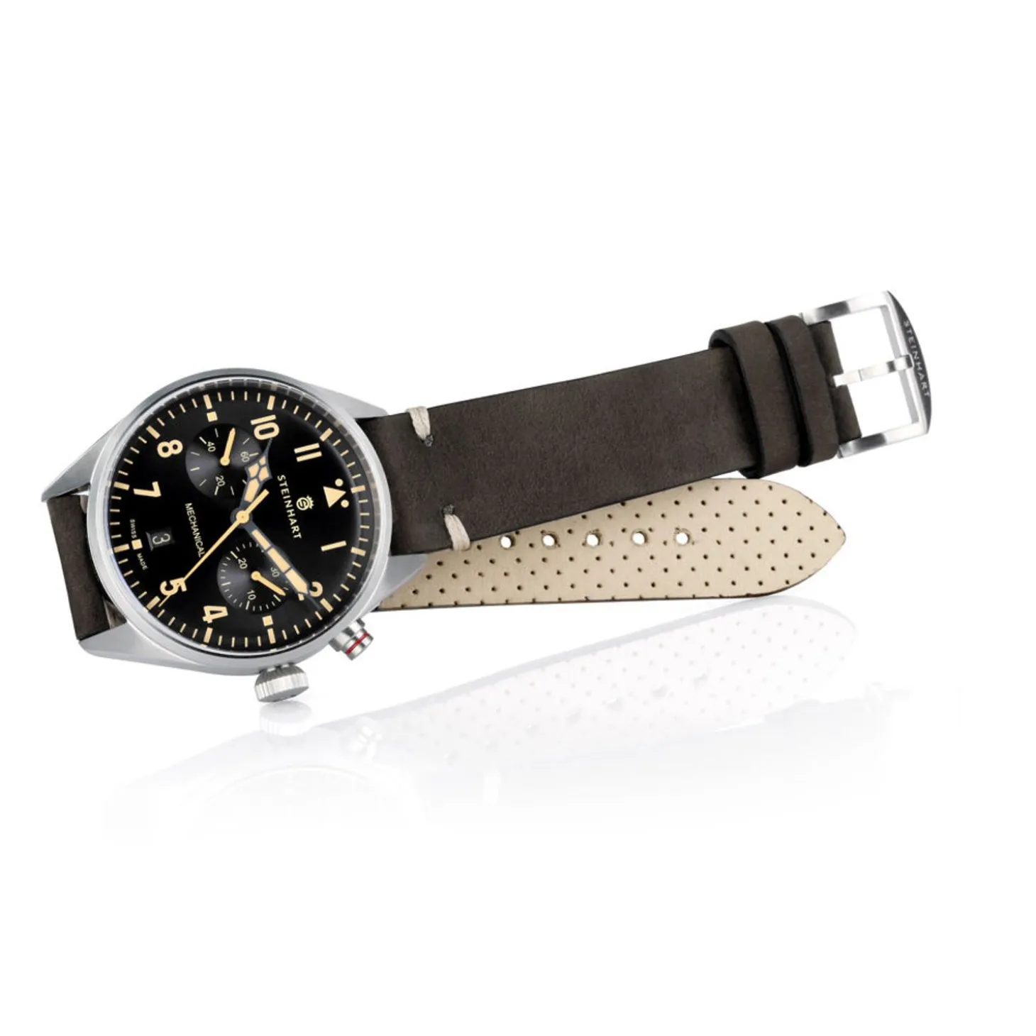 Steinhart Watches Nav.B - Monopusher 42 Black