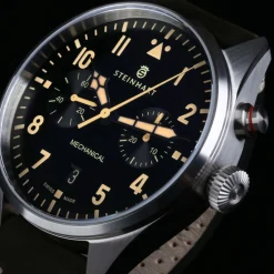 Steinhart Watches Nav.B - Monopusher 42 Black