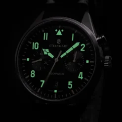Steinhart Watches Nav.B - Monopusher 42 Black