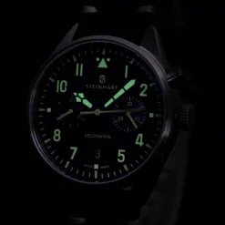 Steinhart Watches Nav.B - Monopusher 42 Blue