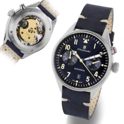 Steinhart Watches Nav.B - Monopusher 42 Blue