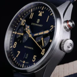 Steinhart Watches Nav.B - Monopusher 42 Blue