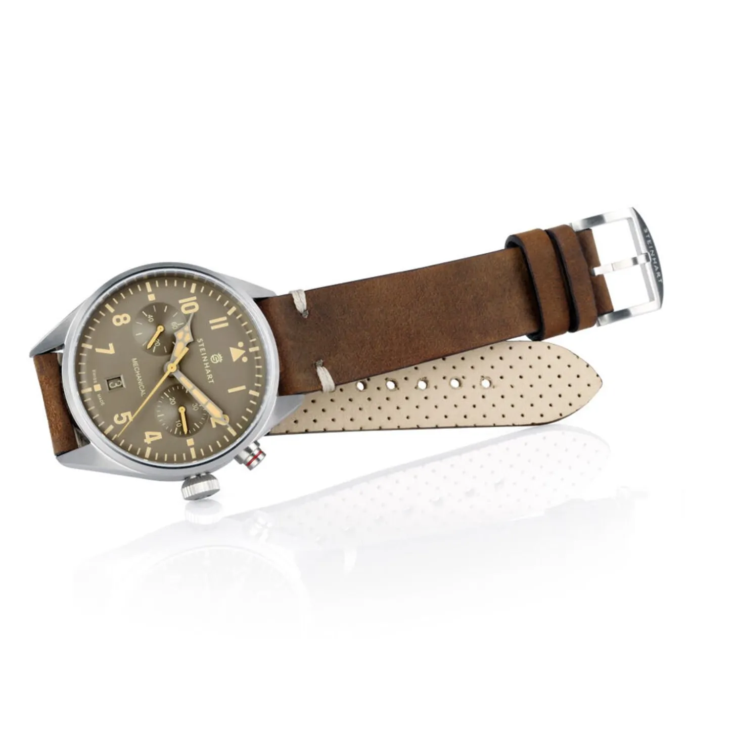 Steinhart Watches Nav.B - Monopusher 42 Grey