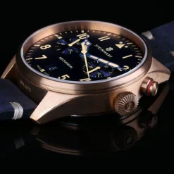 Steinhart Watches Nav.B - Monopusher Bronze 42 Blue