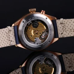 Steinhart Watches Nav.B - Monopusher Bronze 42 Blue