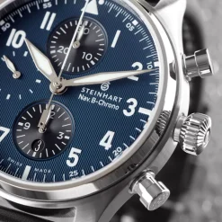 Steinhart Watches Nav.B-Chrono 42 Classic A-Type Blue