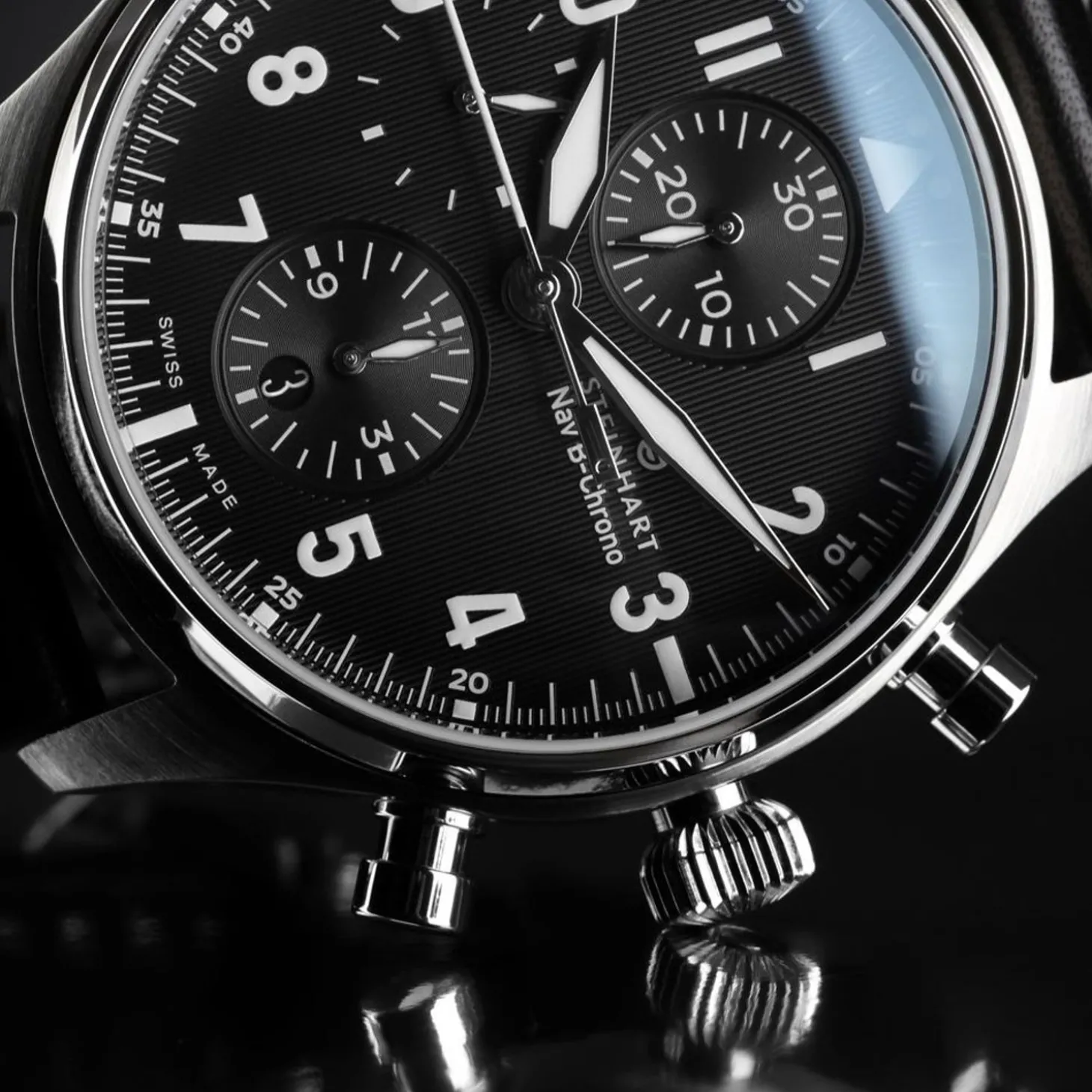 Steinhart Watches Nav.B-Chrono 42 Classic A-Type Black