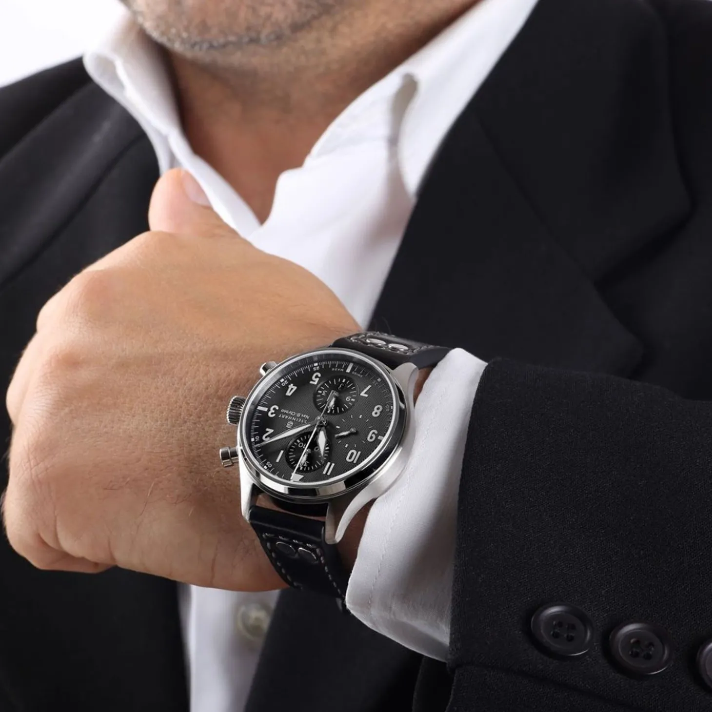 Steinhart Watches Nav.B-Chrono 42 Classic A-Type Black