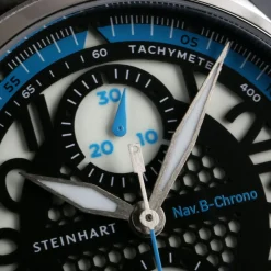 Steinhart Watches Nav.B-Chrono 42 Skeleton Blue