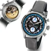 Steinhart Watches Nav.B-Chrono 42 Skeleton Blue