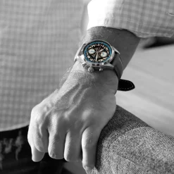 Steinhart Watches Nav.B-Chrono 42 Skeleton Blue