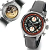 Steinhart Watches Nav.B-Chrono 42 Skeleton Orange