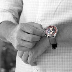 Steinhart Watches Nav.B-Chrono 42 Skeleton Orange