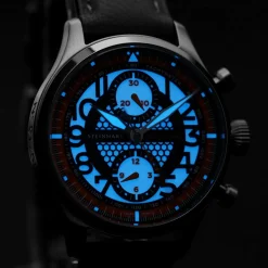 Steinhart Watches Nav.B-Chrono 42 Skeleton Orange