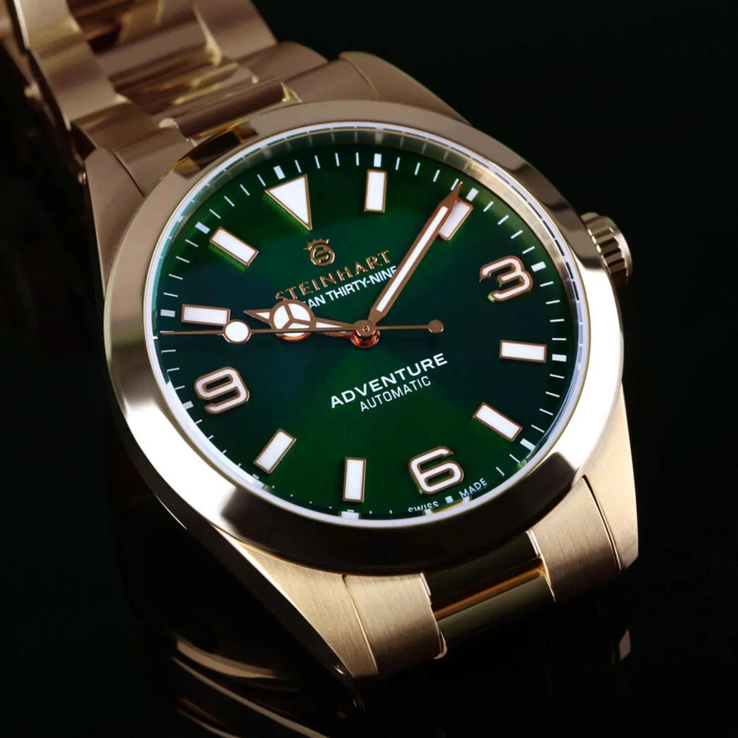 Steinhart Watches Ocean 39 Adventure Gold