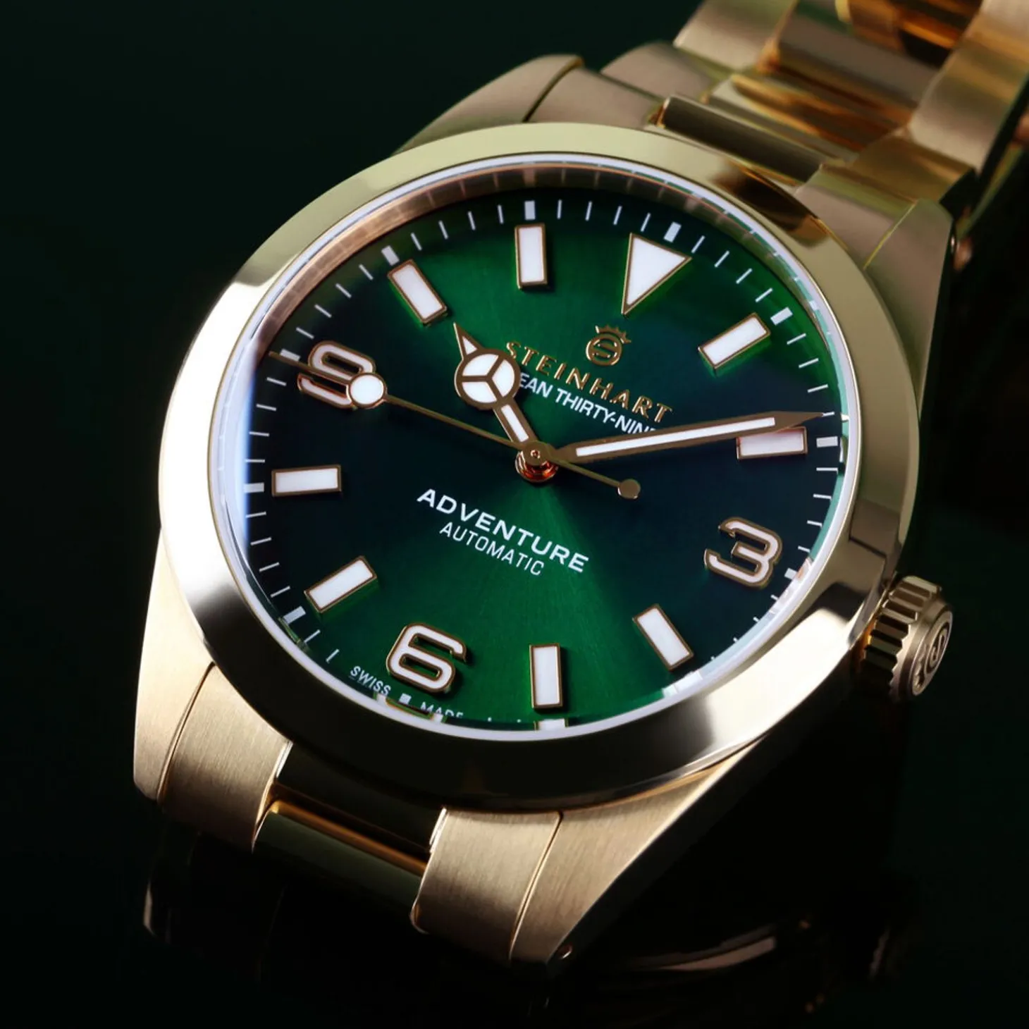 Steinhart Watches Ocean 39 Adventure Gold