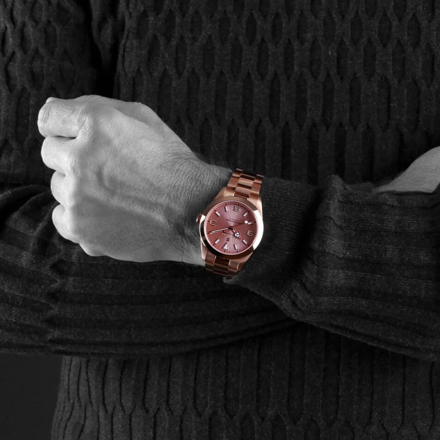 Steinhart Watches Ocean 39 Adventure Pink Gold