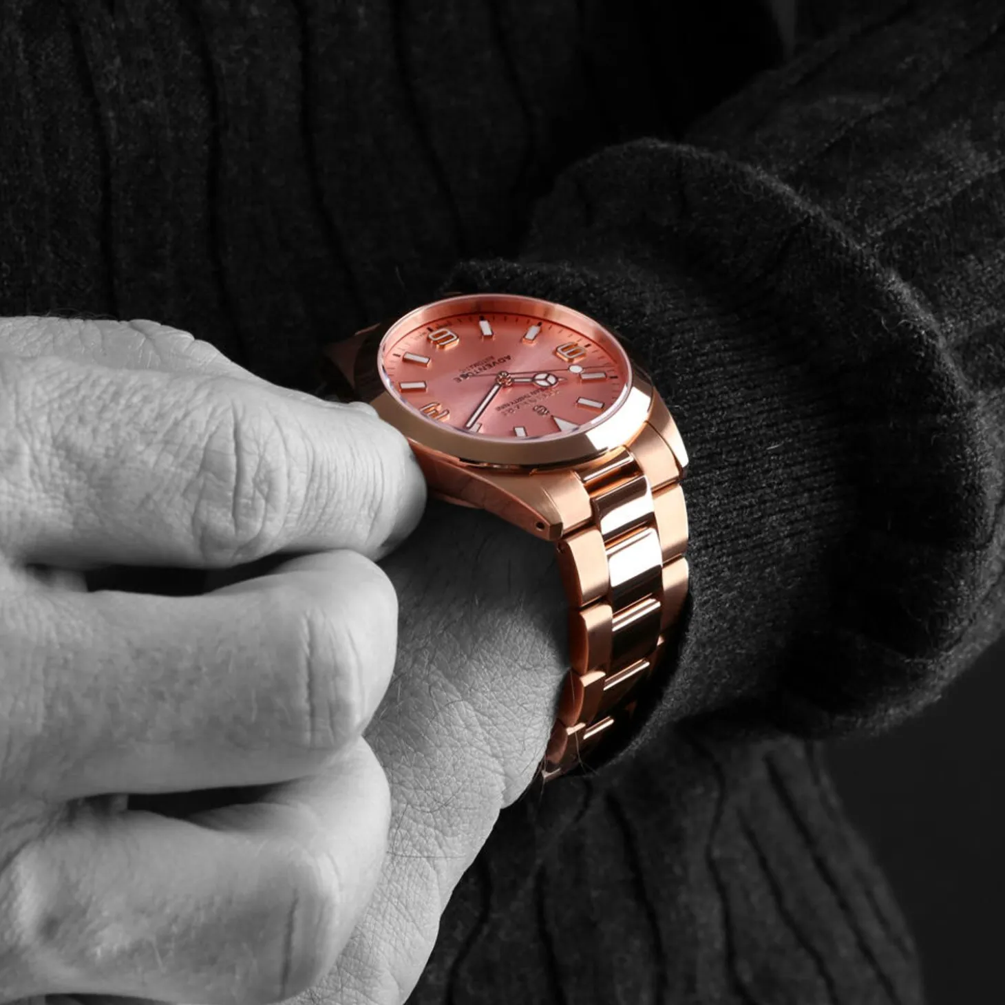 Steinhart Watches Ocean 39 Adventure Pink Gold