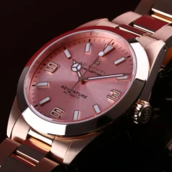 Steinhart Watches Ocean 39 Adventure Pink Gold