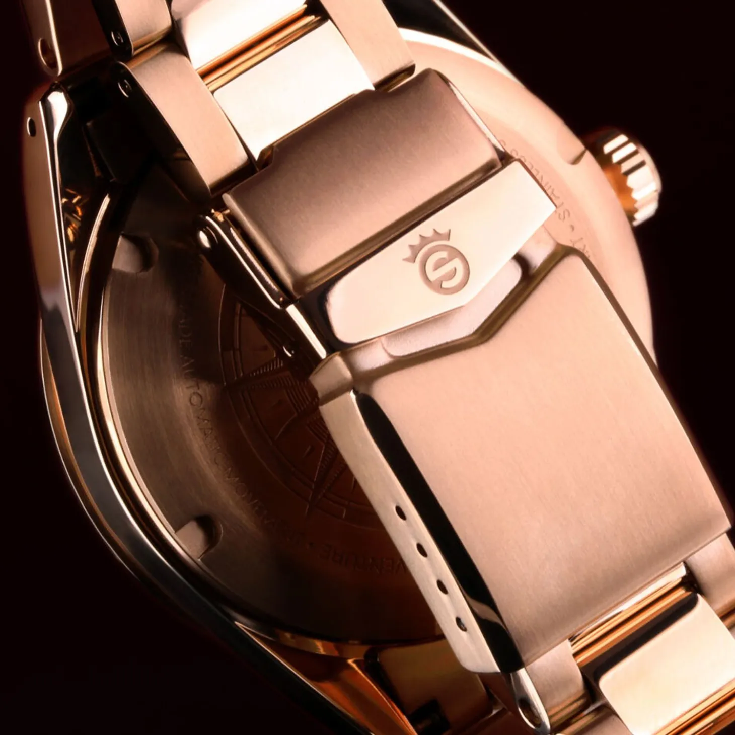 Steinhart Watches Ocean 39 Adventure Pink Gold
