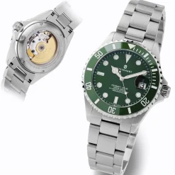Steinhart Watches Ocean 39 Double-Green Ceramic Premium Diver Watch