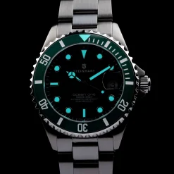 Steinhart Watches Ocean 39 Double-Green Ceramic Premium Diver Watch