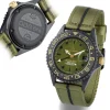 Steinhart Watches Ocean 39 Gmt Black Military Khaki Diver Watch