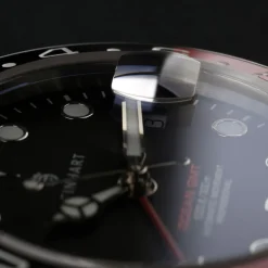 Steinhart Watches Ocean 39 Gmt.2 Black-Red Ceramic Diver Watch