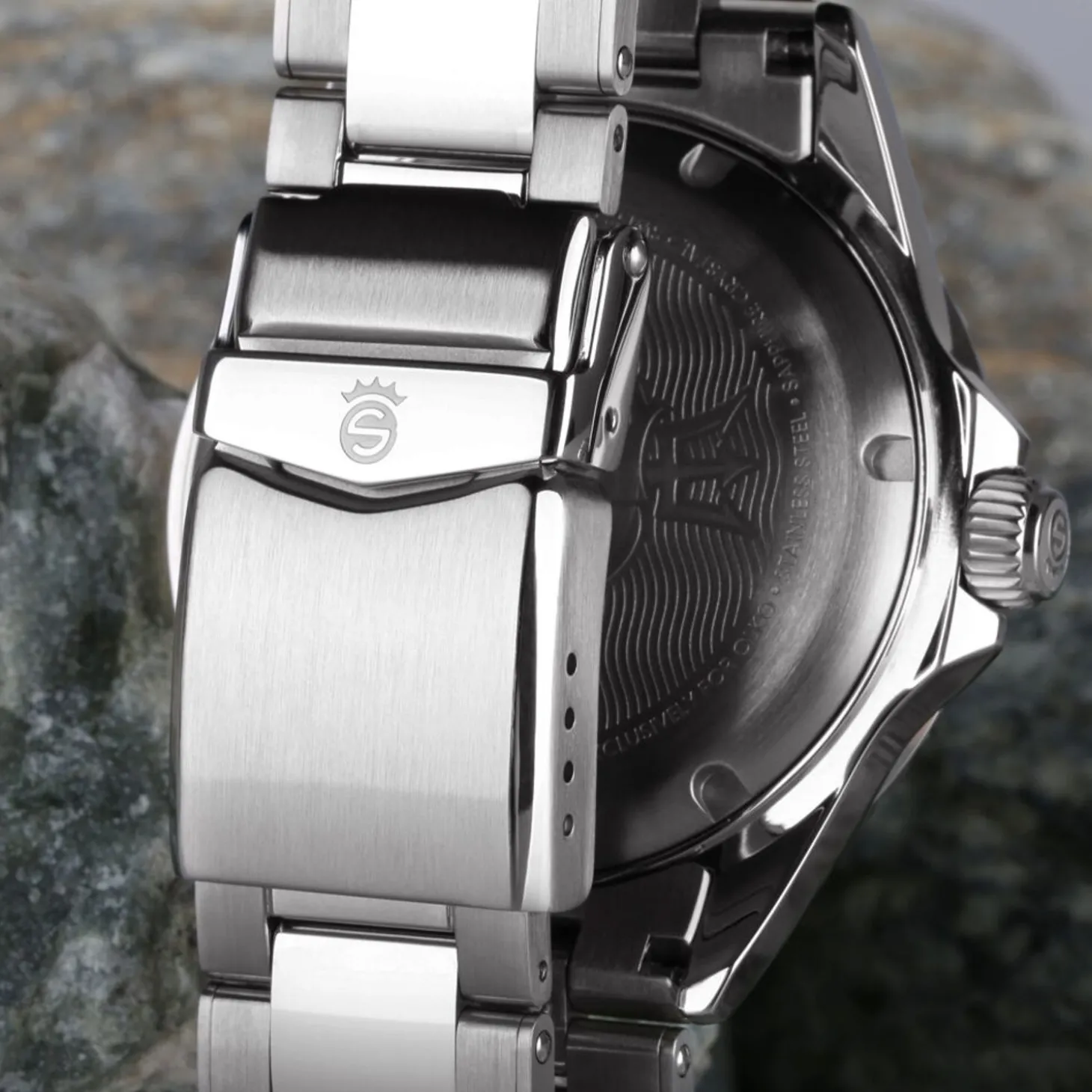 Steinhart Watches Ocean 3 Gmt Blue-Grey Ceramic