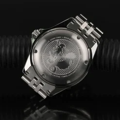 Steinhart Watches Ocean 39 Gmt.2 Blue-Red Ceramic Diver Watch