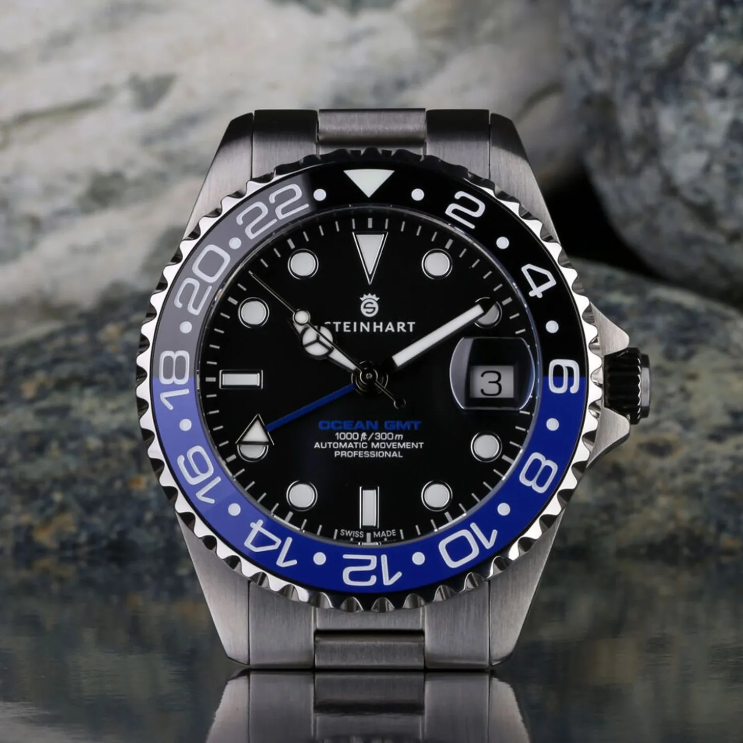Steinhart Watches Ocean 39 Gmt Classic Ceramic