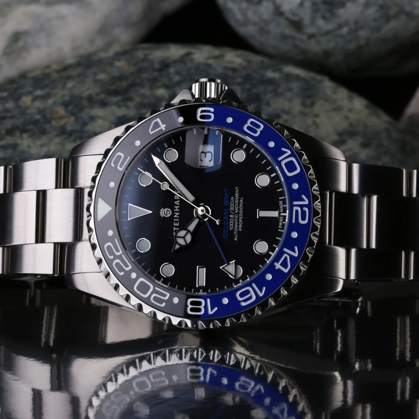 Steinhart Watches Ocean 39 Gmt Classic Ceramic