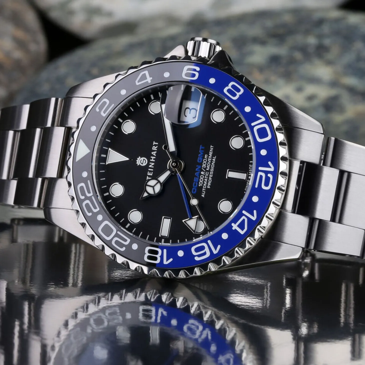 Steinhart Watches Ocean 39 Gmt Classic Ceramic