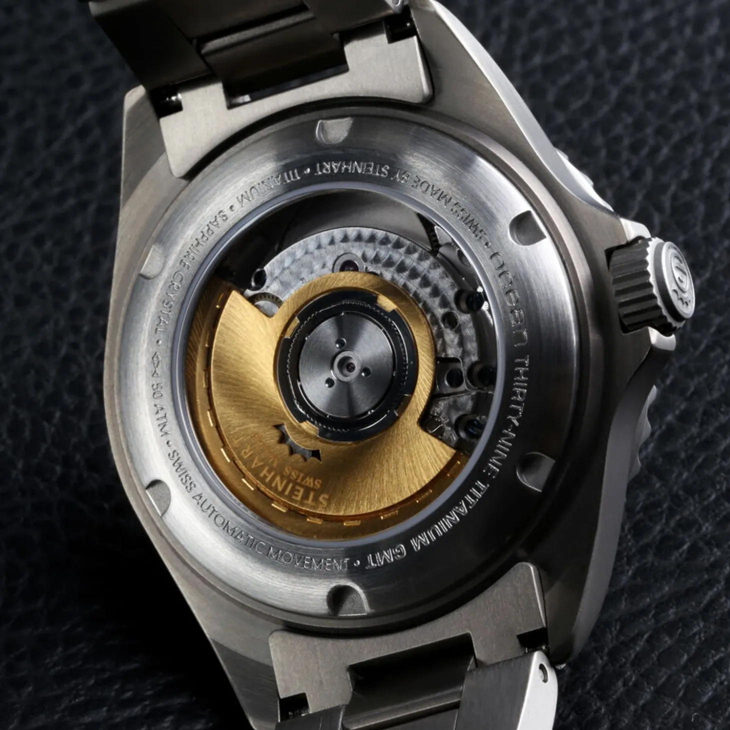 Steinhart Watches Ocean 39 Gmt Titan Premium Ceramic