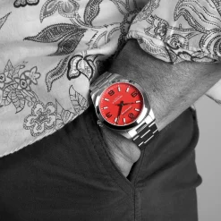Steinhart Watches Ocean 39 Metropole Red