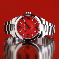 Steinhart Watches Ocean 39 Metropole Red