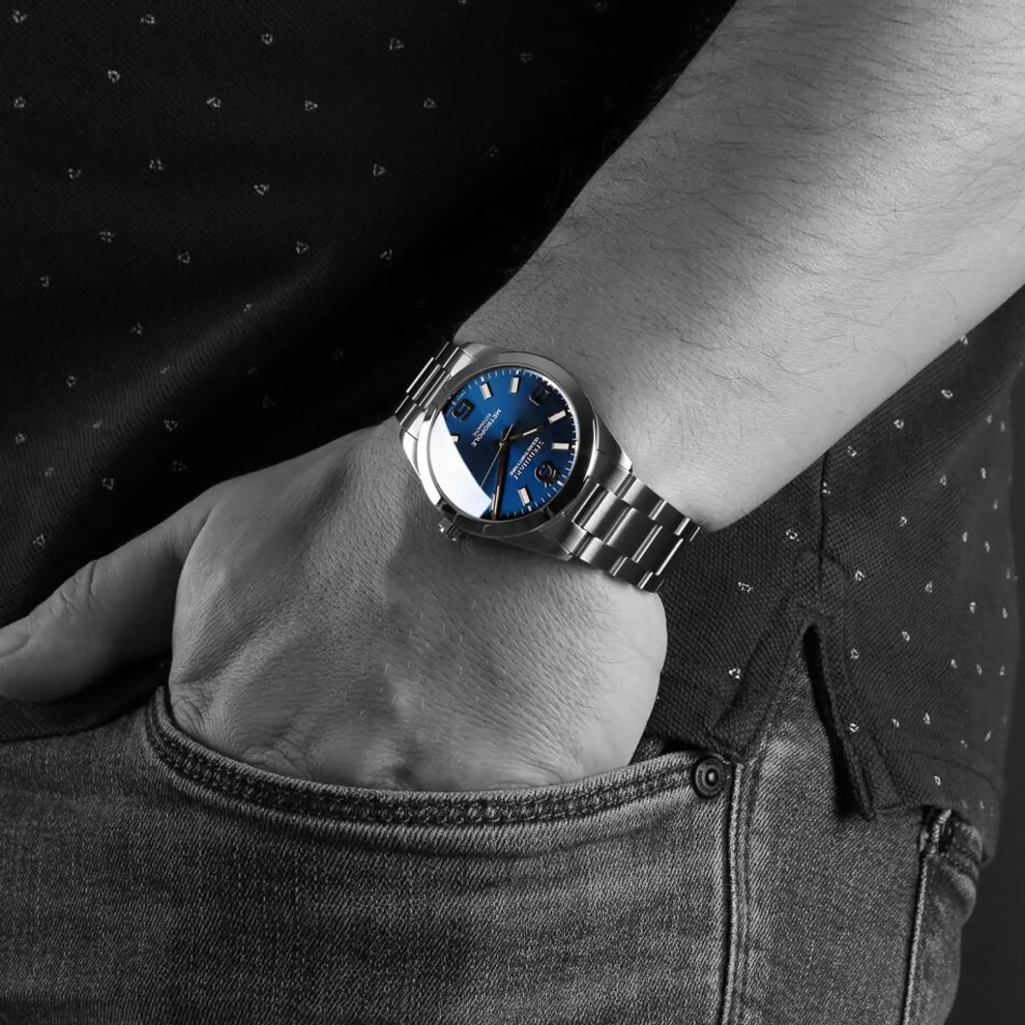 Steinhart Watches Ocean 39 Metropole Sunray Blue