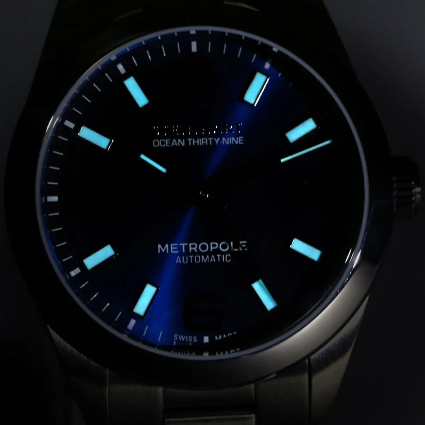 Steinhart Watches Ocean 39 Metropole Sunray Blue