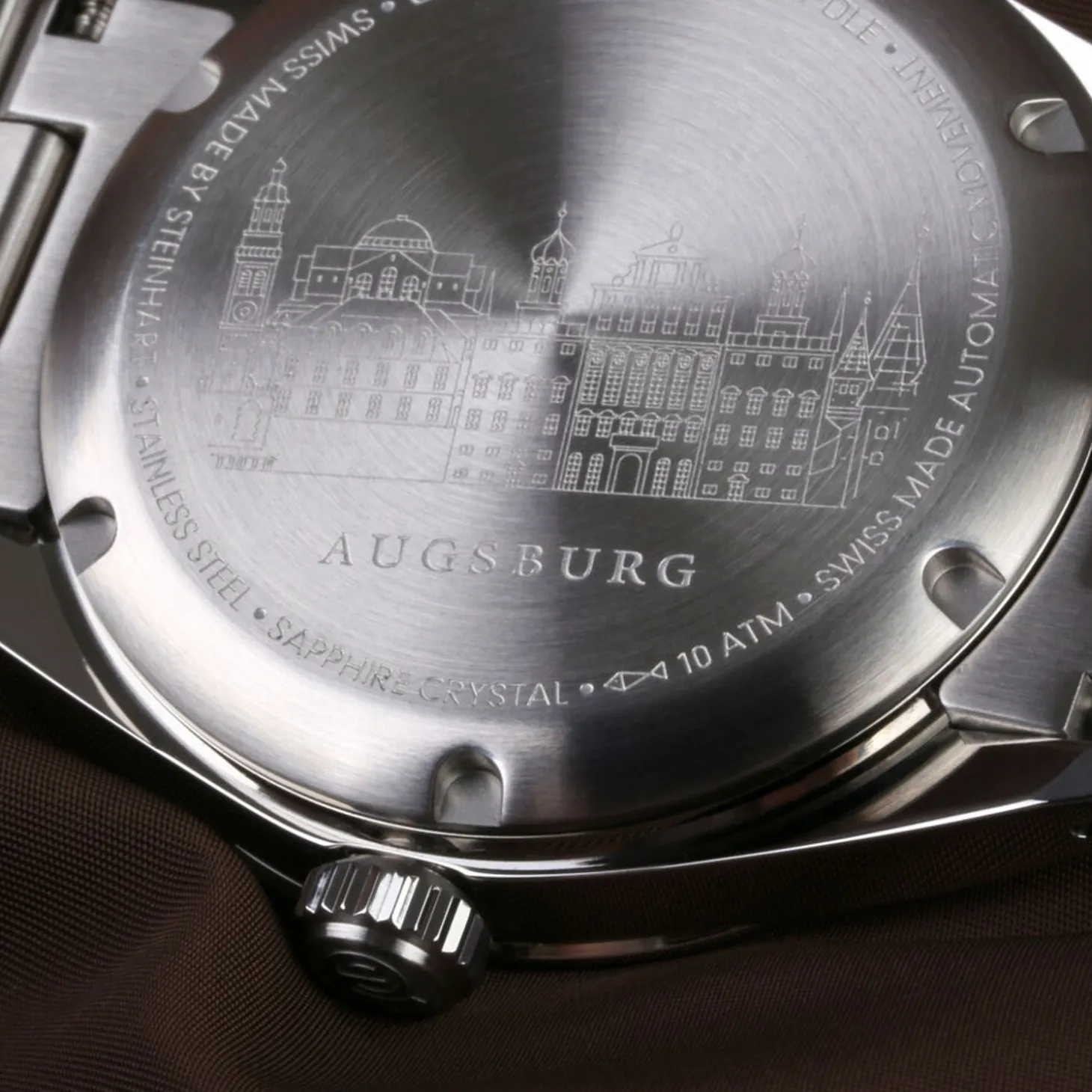 Steinhart Watches Ocean 39 Metropole Sunray Chocolate