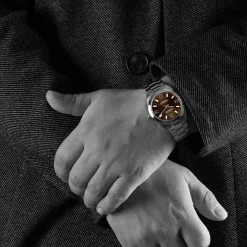 Steinhart Watches Ocean 39 Metropole Sunray Chocolate
