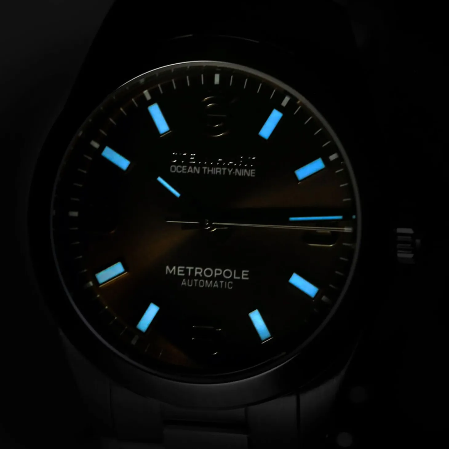 Steinhart Watches Ocean 39 Metropole Sunray Chocolate
