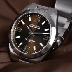 Steinhart Watches Ocean 39 Metropole Sunray Chocolate