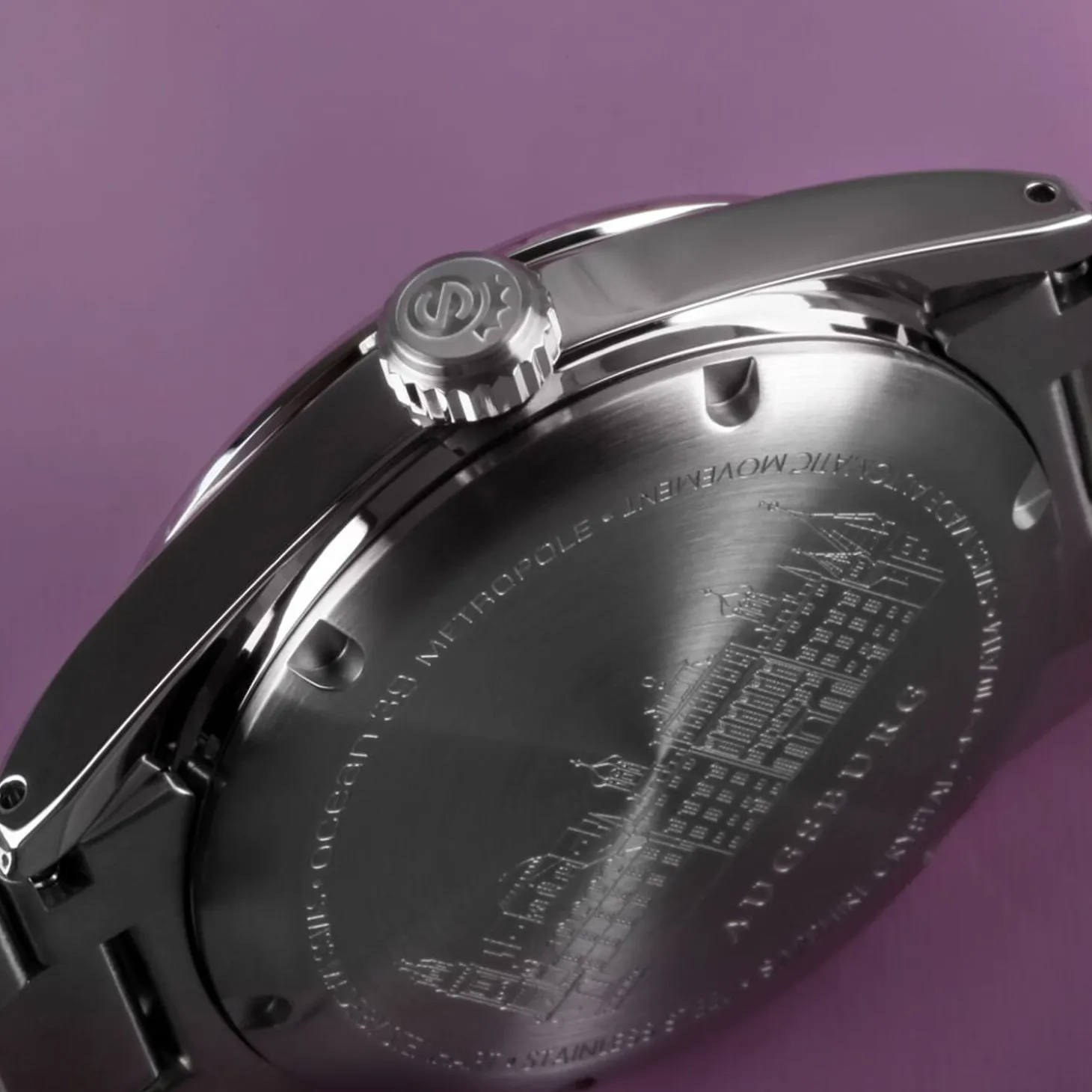 Steinhart Watches Ocean 39 Metropole Sunray Purple