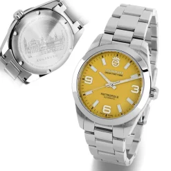 Steinhart Watches Ocean 39 Metropole Yellow