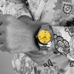 Steinhart Watches Ocean 39 Metropole Yellow